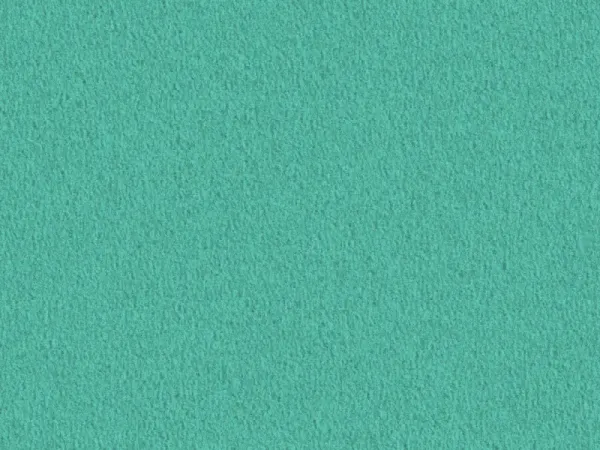 Modena 4J33 türkis – rechteckige Draufsicht auf lebendigen türkisfarbenen Veloursboden als Meterware